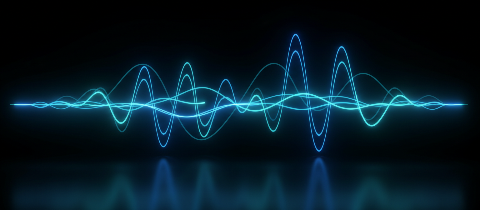 Audio waveform visualization